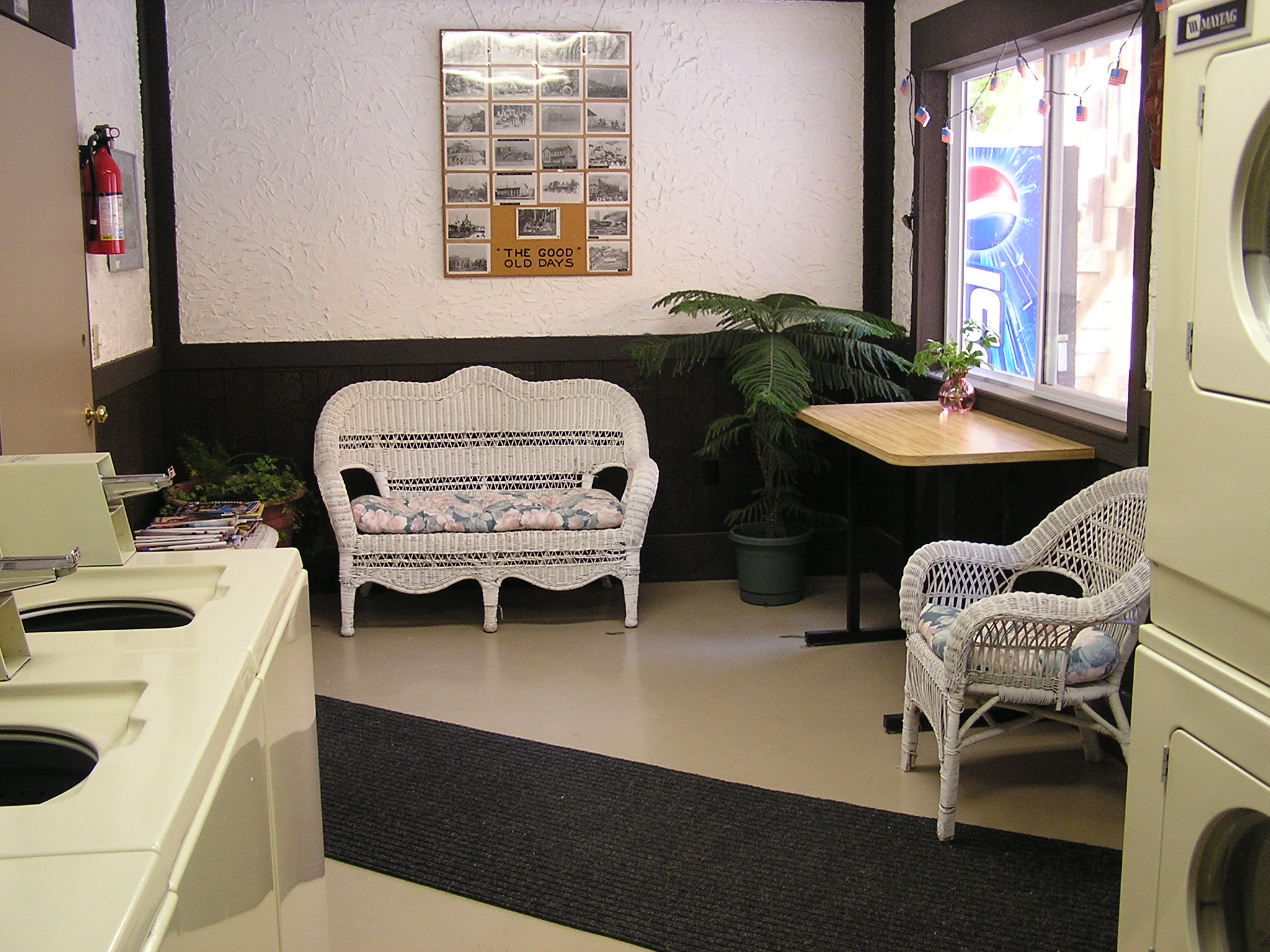 Laundry Room Waiting Area